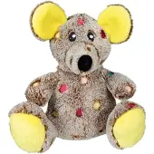 Trixie 3x Souris 17cm avec couineur (Jouet en peluche pour chiens)