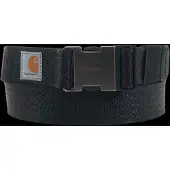 Carhartt Schwarzer Nylongürtel, Noir