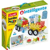 Quercetti Jumbo Peggy Vehicles Jeux de construction pour enfants