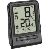 TFA-Dostmann TFA - Thermomètre radio PRISMA 30.3063.01 - noir