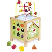 Janod Jouets D'eveil Maxi Looping Jardin (Bois)