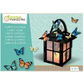 Avenue Mandarine Lanterne avec lumière LED