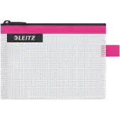Leitz 4024-00-23 Pochette à fermeture éclair WOW Traveller, taille S, rose