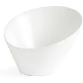 Olympia Bol ovale en porcelaine blanche 15 cm | 4 pièces