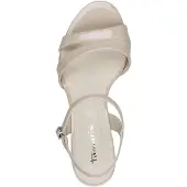 Tamaris Sandales à lanières beige
