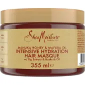 Shea Moisture Masque capillaire hydratant intensif au miel de Manuka et Mafura 355 ml