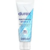 Durex Gel Lubrifiant 100% d'origine Naturel - Hydratant à l'Acide Hyaluronique - 100ml 100 ml Lubrifiant(S)