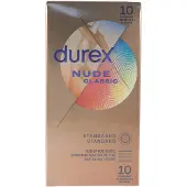 Durex Nude Classic Préservatifs 10 Pièces