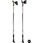 Abbey Nordic Walking Cane Poles Gris 86-140 cm