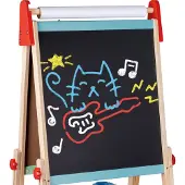 Hape Art Au Craie Et Au Pochoir