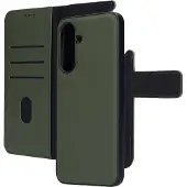 Mobiparts Leather 2 in 1 Wallet Case Samsung Galaxy A36 Green (Samsung Galaxy A36), Coque pour téléphone portable, Vert