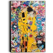 Reinders Peinture Le Baiser Moderne - 90x60cm - MDF - REINDERS