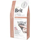 Brit Veterinary Diets Cat Renal - Nourriture vétérinaire sans céréales pour chats adultes souffrant d'insuffisance rénale - 5 kg