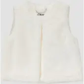 s.Oliver Gilet blanc cassé
