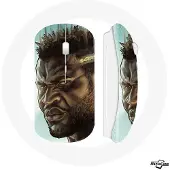 MANIACASE Souris Sans Fil Francis Ngannou Face MMA