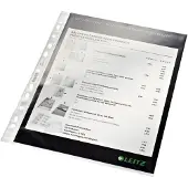 Leitz Pochettes perforées A4 - - 47700002 - Transparent - 100 pièces - 0,08 mm