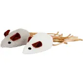Kerbl Souris jouet blanc / gris clair [81648]