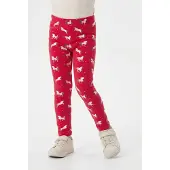 Happy girls Leggings anthracite / pourpre / rouge pastel / blanc