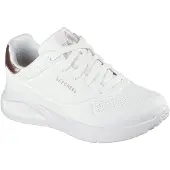 SKECHERS Uno Lite Shimmer Along Couleur Blanc