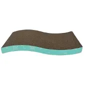 EASYPETS griffoir pour chat Welle turquoise