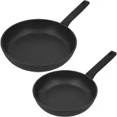 Demeyere Alu Comfort 3 Duraslide Set de Poêles à Frire Titane 20 + 24 cm