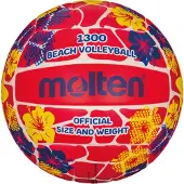 Molten Beachvolleyball V5B1300 fleur/rouge