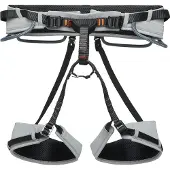 Mammut - Baudrier d'escalade sportive et d'escalade traditionnelle - Ophir 4 Slide 2.0 Harness Alloy/Strata - Taille XS/M - Noir