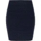 GUESS pour femme. W6GD21Z0602 Minijupe Michelle bleu (S), Casuel, Polyester