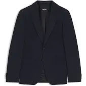 BOSS Veste Slim en mohair stretch lavable