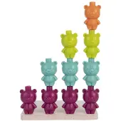 Miniland Eco Mathematics Connectable Bears Rose Enfants