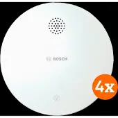 Bosch Détecteur de Fumée Sans Fil 2 Lot de 4