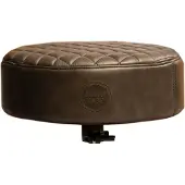 Drum N Base RLST-GRY - Assise en Cuir Véritable - Grise