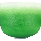 Sela 11" Green Crystal Singing Bowl Heart Chakra