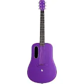 Lava Music ME 4 Carbon 38" Purple guitare électro-acoustique folk connectée avec housse Space Bag