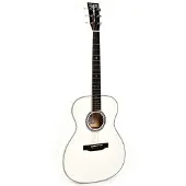 Sigma guitars 000A White Pearl Special Edition guitare électro-acoustique folk