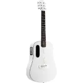 Lava Music ME Play 36" Sail White guitare électro-acoustique folk connectée avec housse Lite Bag