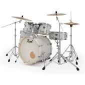 Pearl Export EXX705NNBR/C777 Slipstream White batterie 5 fûts avec hardware et set de cymbales (fusion)
