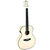 Sigma guitars GM-1E Metallic White