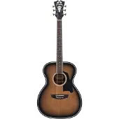 D'angelico Premier Tammany Aged Burst guitare électro-acoustique folk