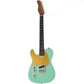 Sire Larry Carlton T7L Mild Green guitare électrique pour gaucher