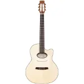 Kremona Lulo Reinhardt Signature Damien Cutaway guitare électro-acoustique classique avec étui