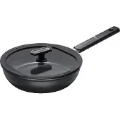 Fiskars Poêle De Chef Avec Couvercle Et Revêtement Antiadhésif 24 Cm