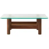 Audo Copenhagen Brasilia Lounge Table Walnut