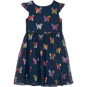 Bonprix Robe trapèze en mousseline