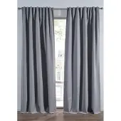 Bonprix Rideau occultant thermique à dos de même couleur (1 pce)