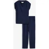 Bonprix T-shirt et pantalon (ens. 2 pces) en viscose extensible