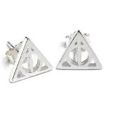The Carat Shop Deathly Hallow Earrings Argenté