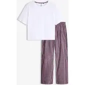 Bonprix Pyjama avec pantalon tissé