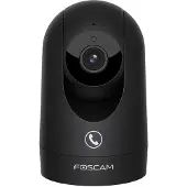 Foscam Caméra rotative WiFi R8M 8 MP avec radar micro-ondes, couleur noire