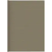 vidaXL Tapis De Tente 300x600 Cm Taupe